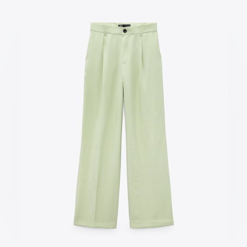 Zara Full Length Pant Sea Green